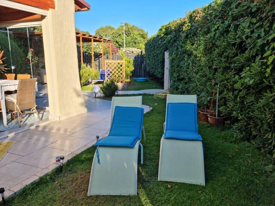 Villa Tea, Residenza Incantevole Con Giardino . Flumini di Quartu Exterior foto
